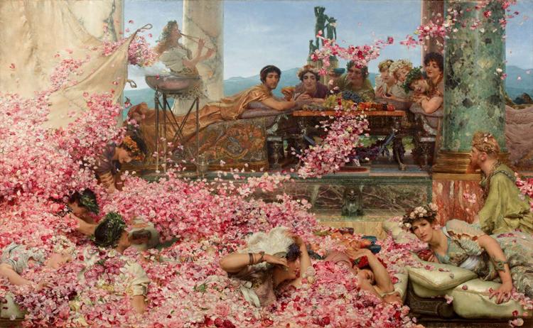Alma-Tadema, Sir Lawrence The Roses of Heliogabalus (mk23)